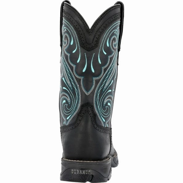 Tight Fit Desert Wear Durango Womens Rebel Black Western Midnight Sky Cowgirl Boots DRD0462