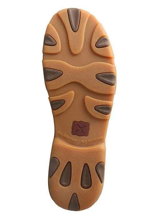 Twisted X Men's Bomber Leather Diamond Pattern Driving Moccasins MDM0076 Business Fit Effortless Style