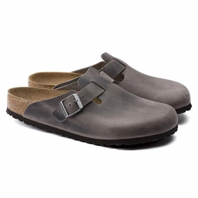 Practical Wear Mid Season Boston | Soft Footbed | Oiled Leather | Iron