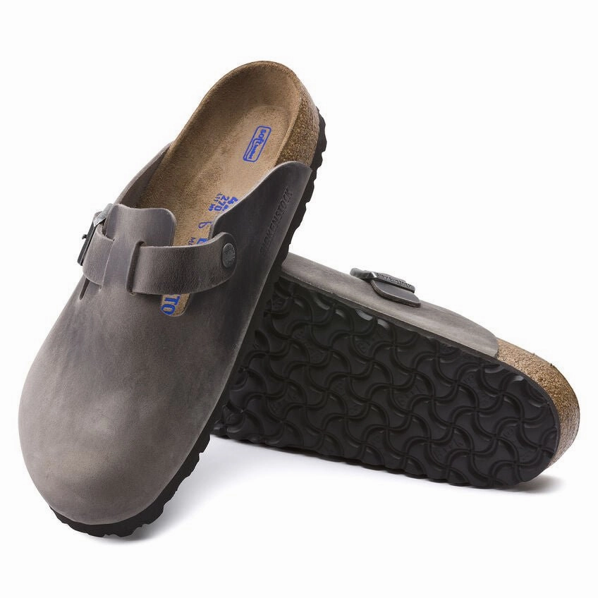 Comfort Flex Boston | Soft Footbed | Oiled Leather | Iron