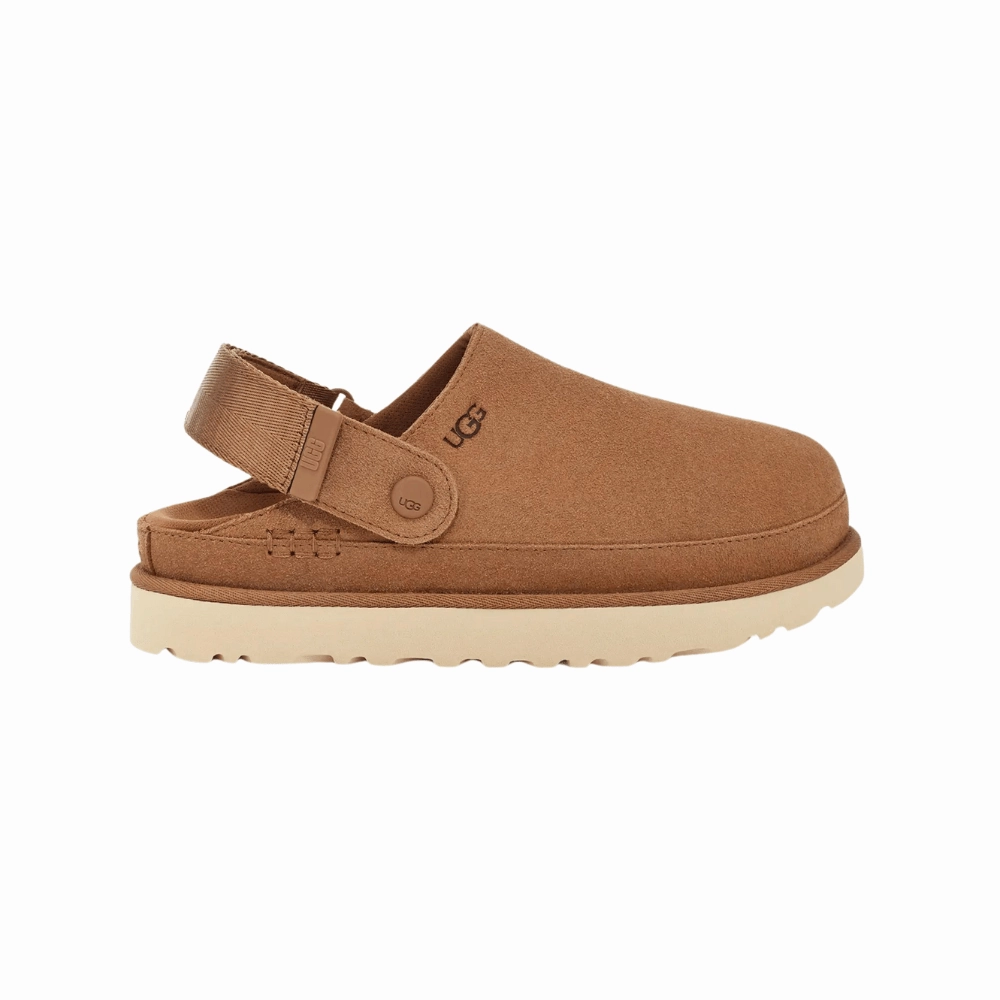 Goldenstar Clog | Women | Suede | Chestnut Bright tone