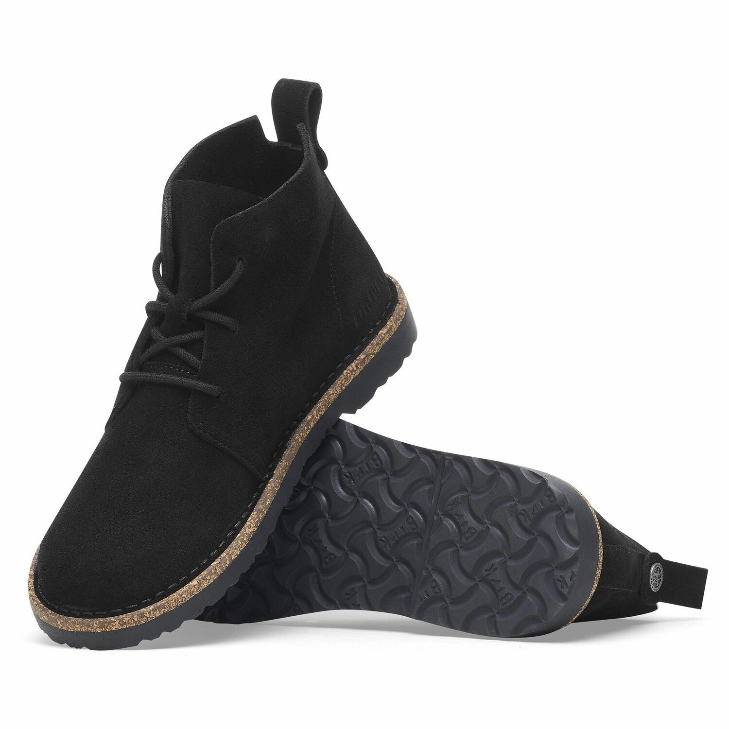 Slip Resistant Uppsala Mid | Women | Suede | Black