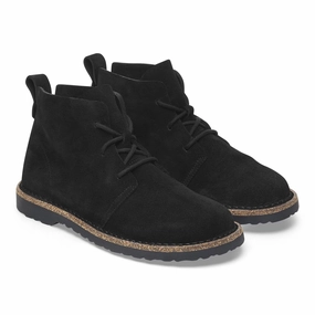 Uppsala Mid | Women | Suede | Black Wind Chill