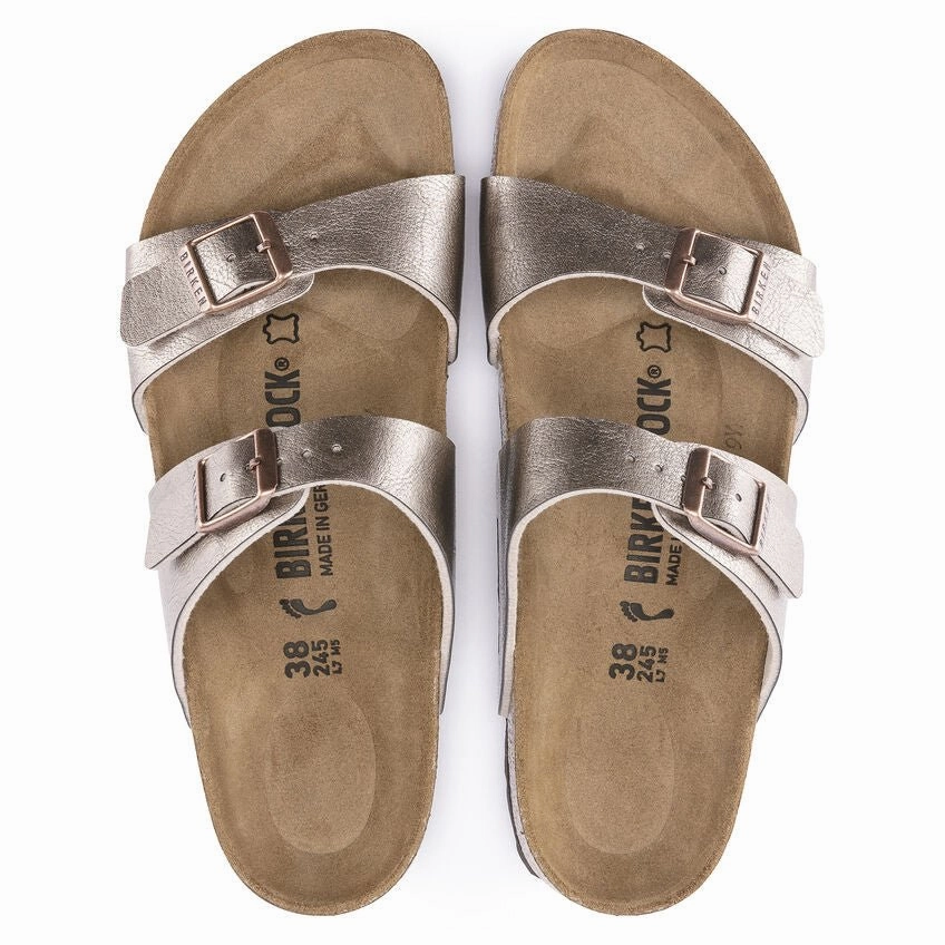 Criss Cross Straps Beach Shoes for Men Sydney | Birko-Flor | Graceful Taupe