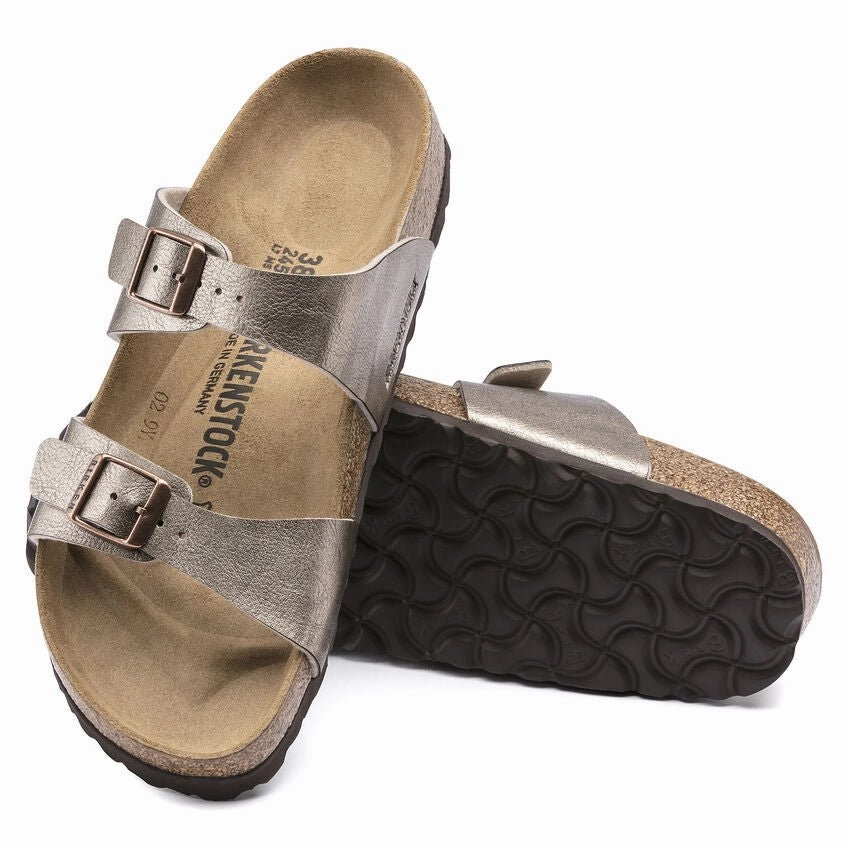 Sydney | Birko-Flor | Graceful Taupe Sandal Craftsmanship Breathable Flip-flops