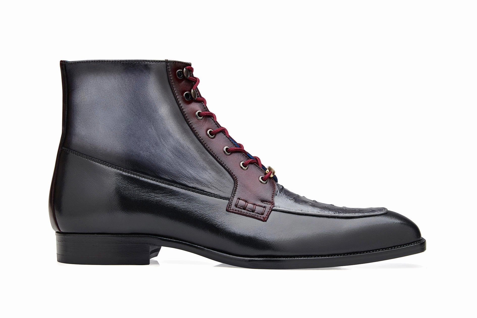 Functional French Soft Greco - Black/Gray/Burgundy