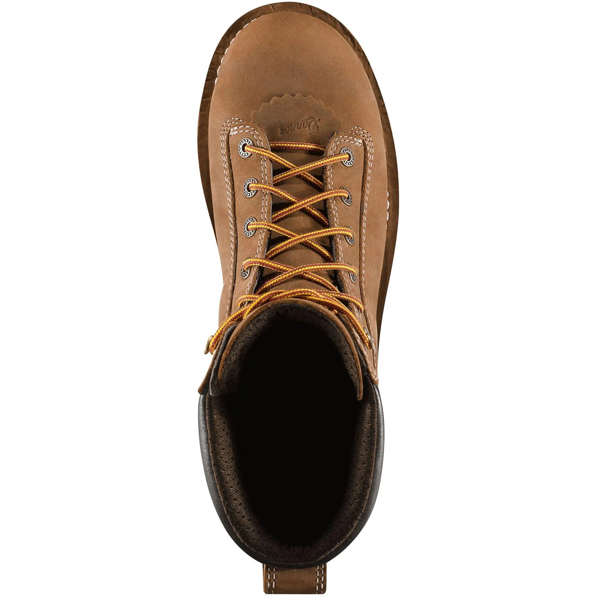Danner 8" Quarry USA Distressed Brown Alloy Toe Work Boot 17317 Outdoor Explore Family Reunion