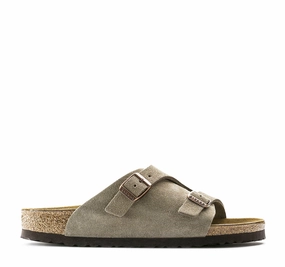 Birkenstock Zurich Suede Leather Sandal Elastic Straps Casual Summer Shoes