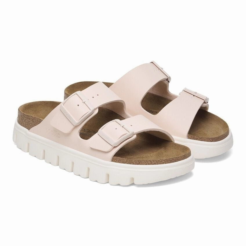 Leather Upper Padded Arizona Chunky | Birko-Flor | Light Rose