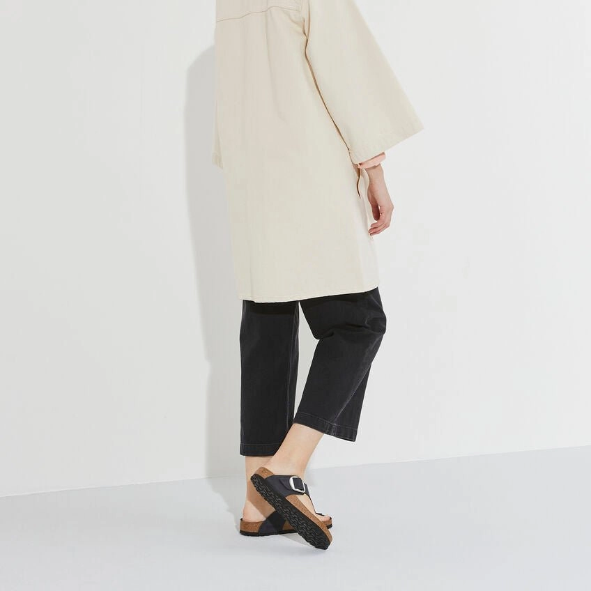 Gizeh Big Buckle | Oiled Leather | Black Purple Soft