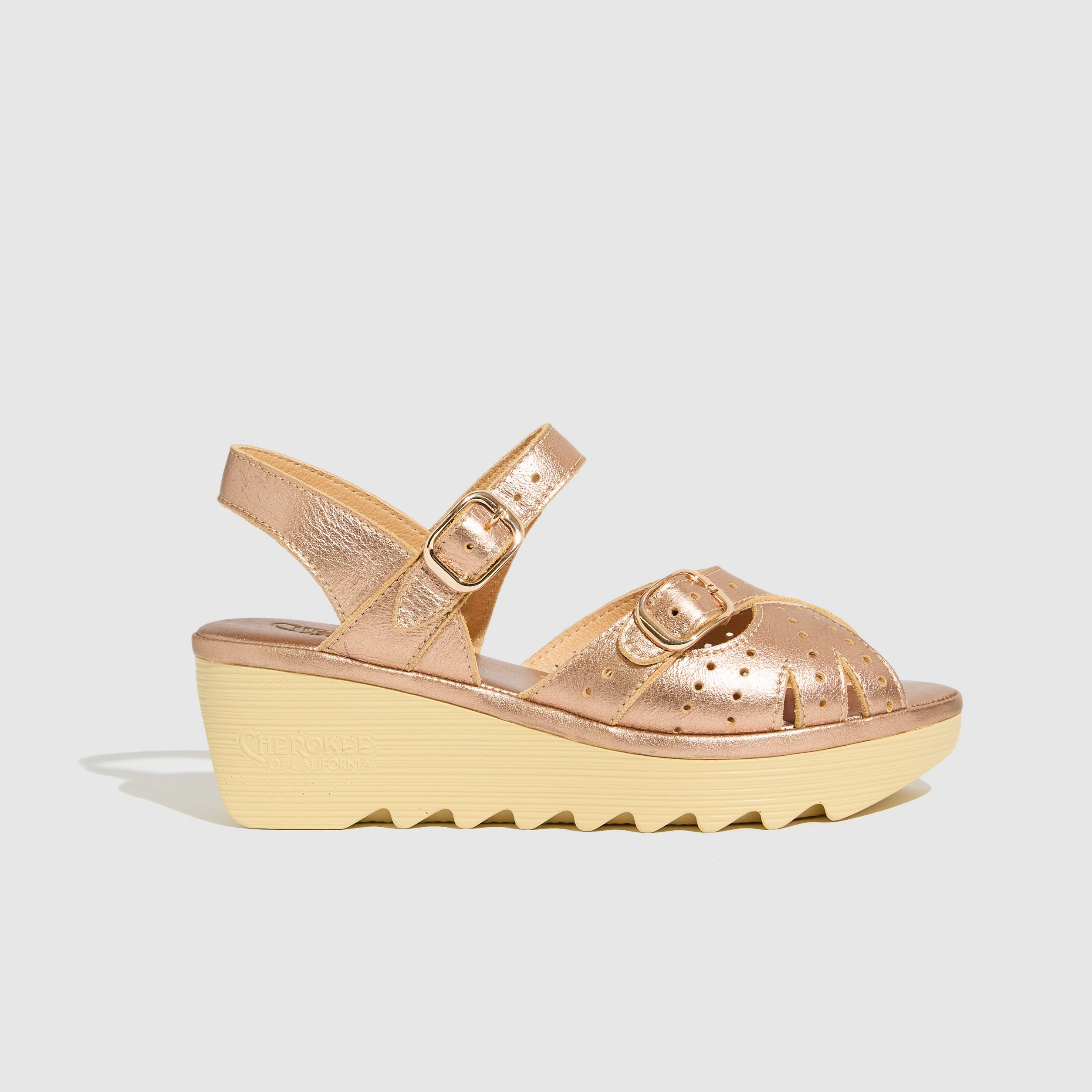 Stephanie Mid Beep Rose Gold Foam Comfort