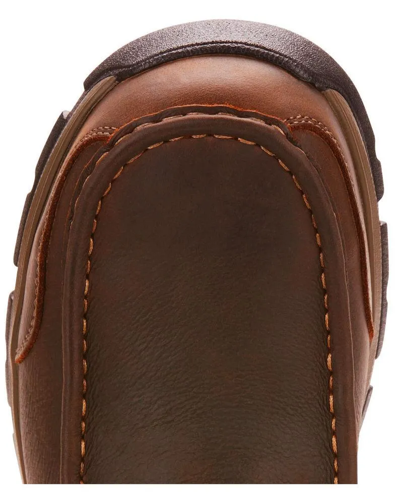 Zip Closure Ariat Men's Edge Brown Lite Waterproof Safety Toe Moc 10024956