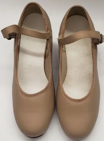 Ice Guard Digital Run 1.5" Yasmina -- Children's Economy Tap Strap -- Tan