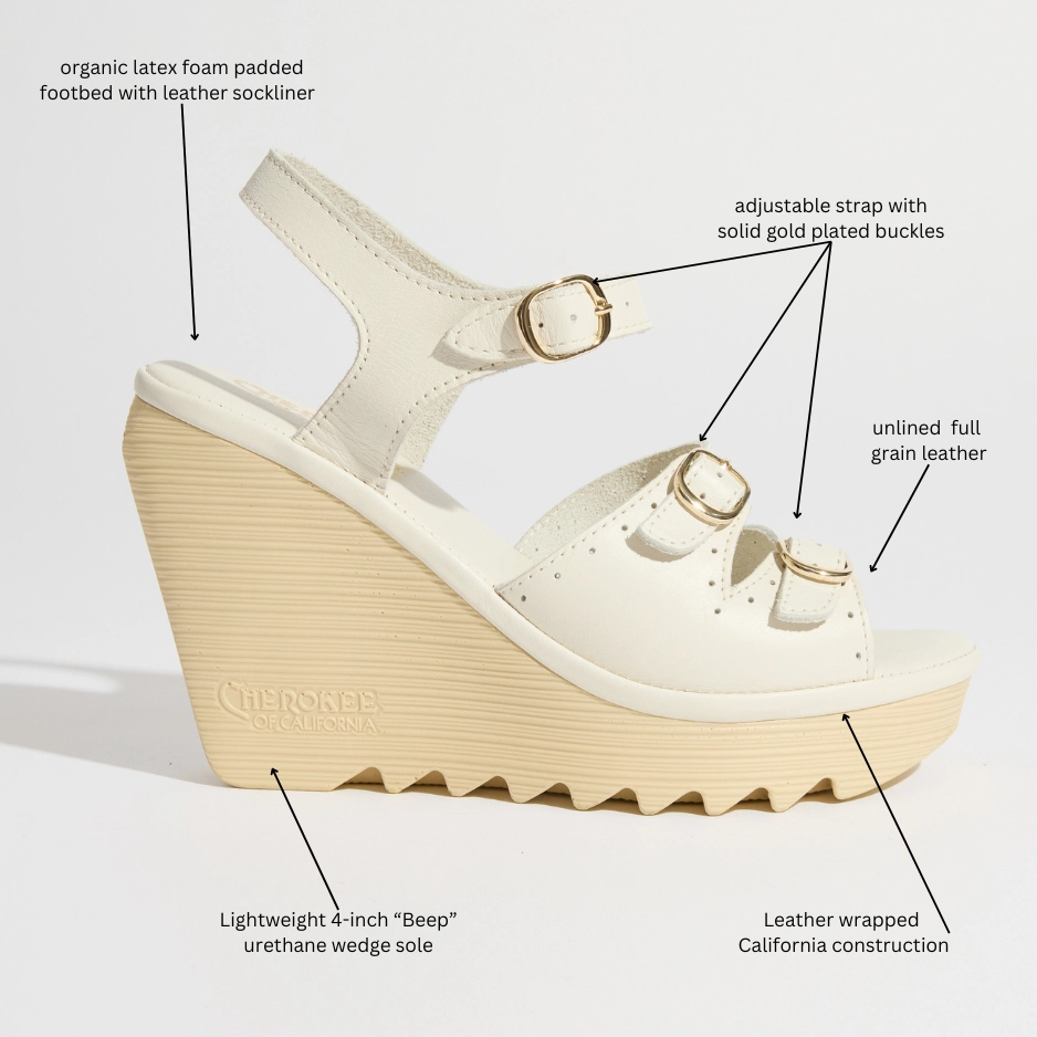 Fashion-Forward Sandals Stevie High Beep Bone