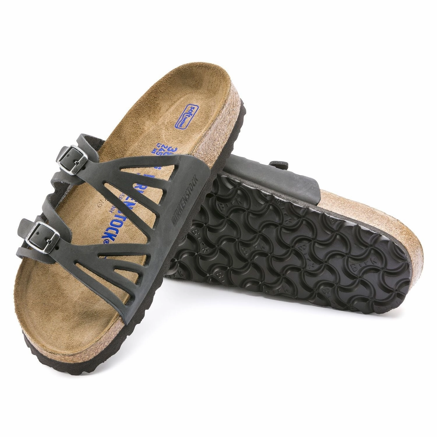 Smooth Surface Granada | Soft Footbed | Oiled Leather | Black