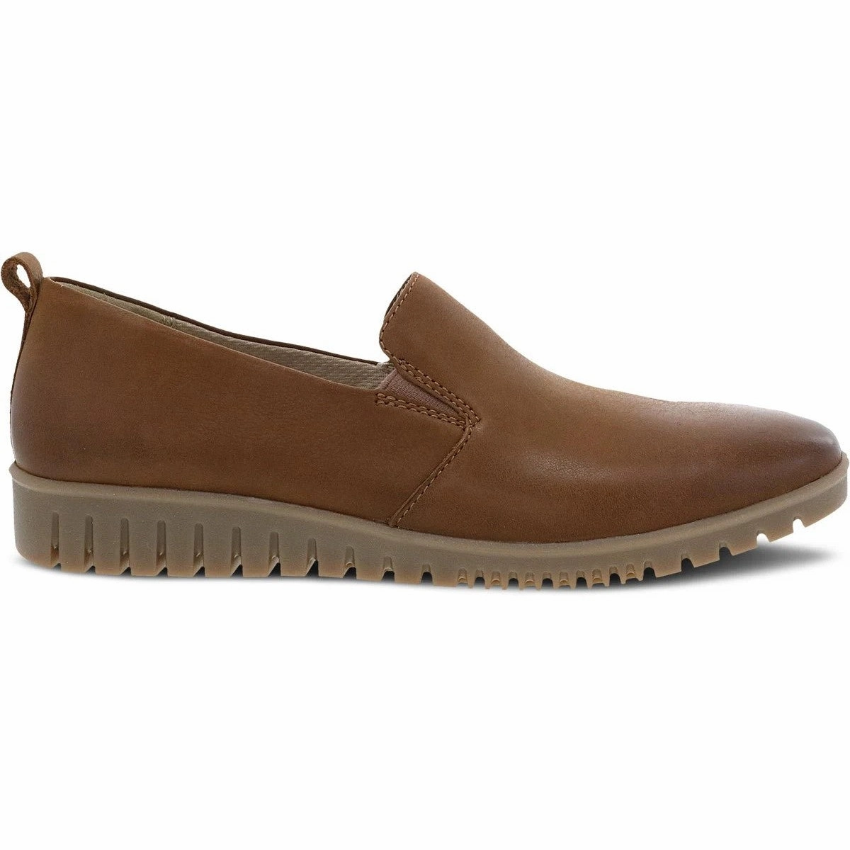 Linley | Burnished Calf | Tan Family Time Cushioned Footbed