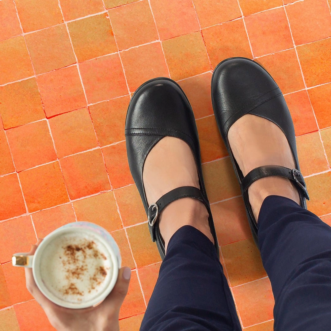 Snow Grip Fawna | Milled Nappa | Black