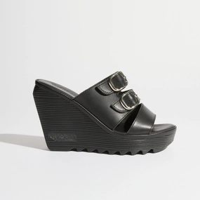 Charlotte High Beep Black Sandal Storage