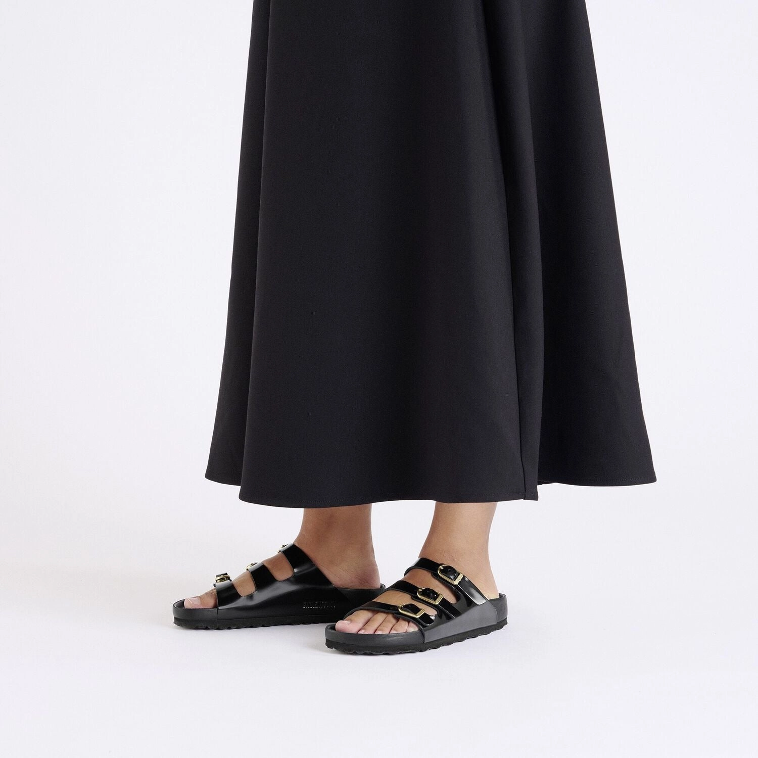 Florida Fresh Exquisite | High-Shine Patent Leather | Black All Day Fashion Modern Fashion