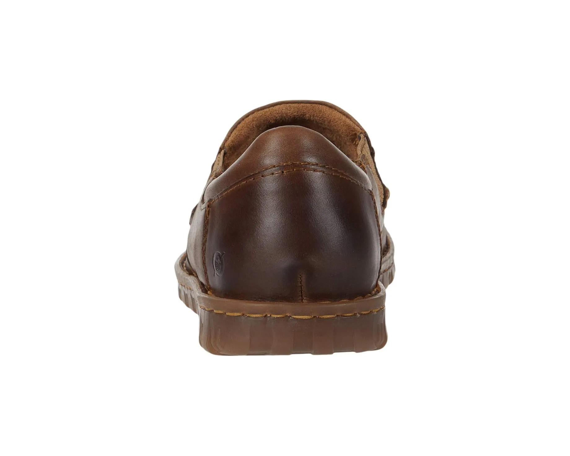 Active Wear Comfortable Walk Born Men's Gudmund Brown Sunset Embossed Leather Slip On Casual Shoes BM0002306