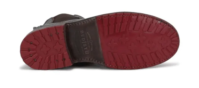 Heavy Grip Lightweight Feel Bed Stu Women's Nandi Cobalt Blue Lux Leather Ankle Boots F301008-CBLLUX