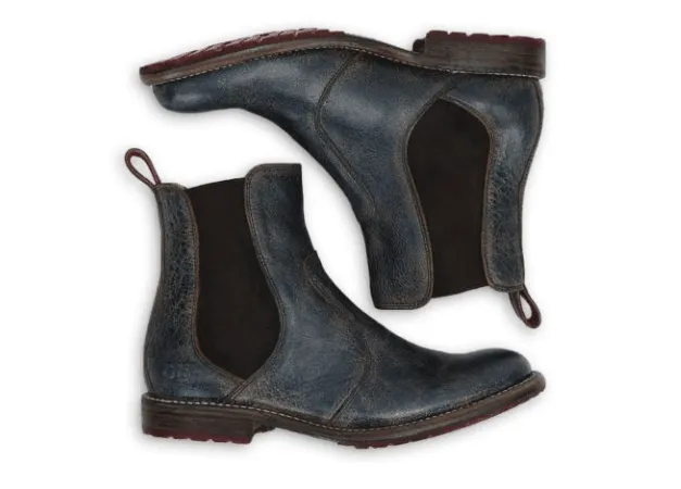 Bed Stu Women's Nandi Cobalt Blue Lux Leather Ankle Boots F301008-CBLLUX urban commuting Premium materials