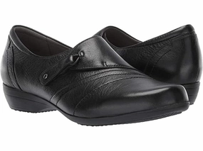 Franny | Milled Nappa | Black synthetic leather