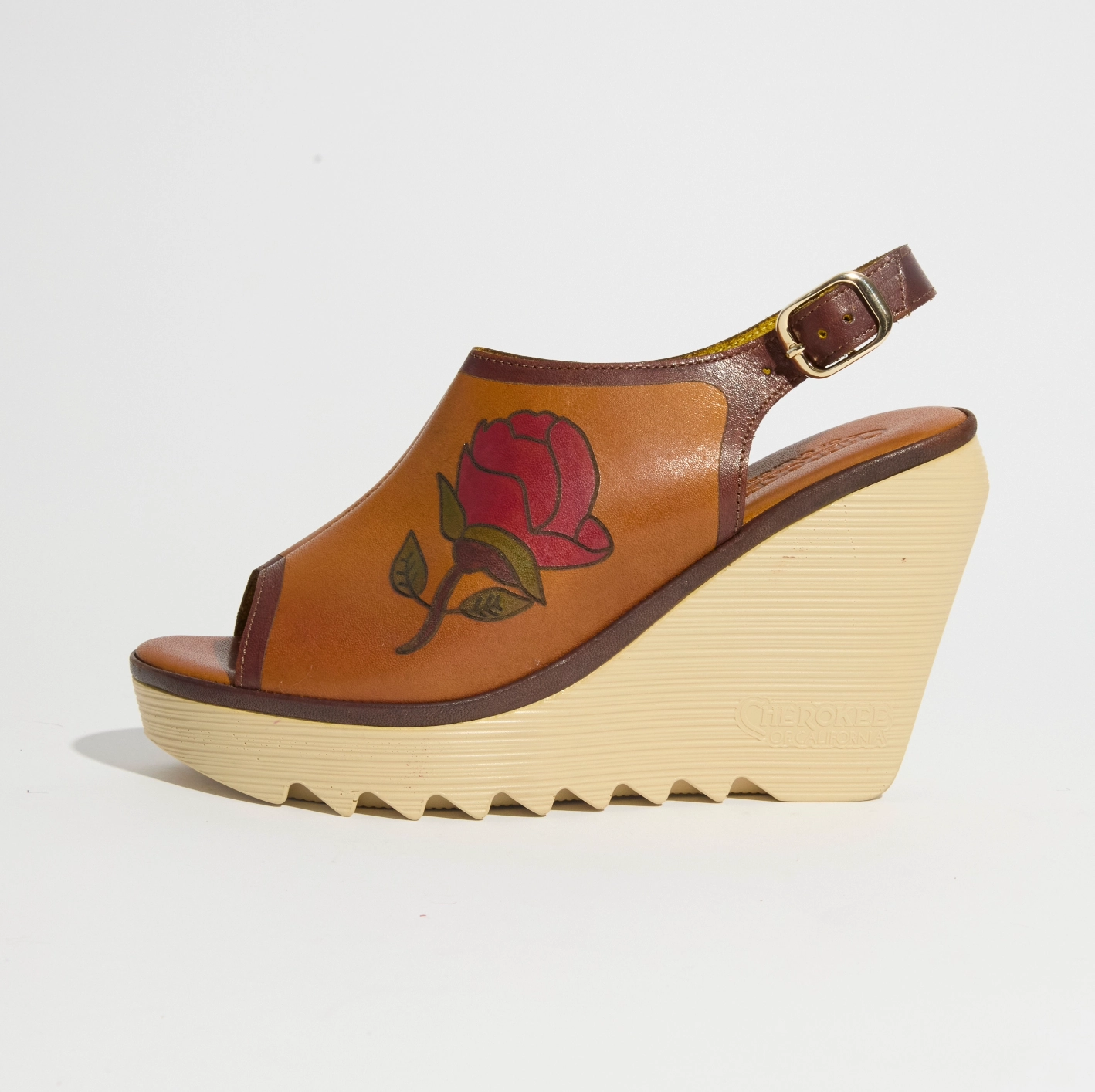 Gabrielle High Beep Hand Painted Rose Slip Away
