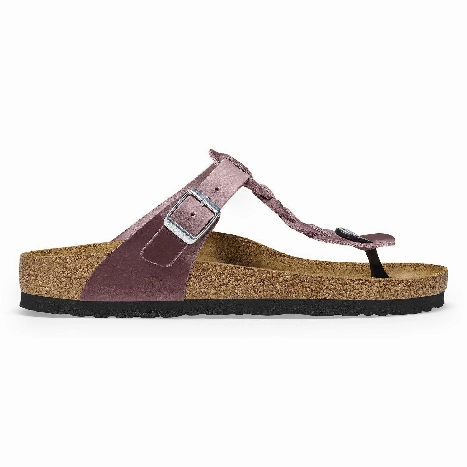 Trendy Vacation Sandals Gizeh Braided | Oiled Leather | Lavender