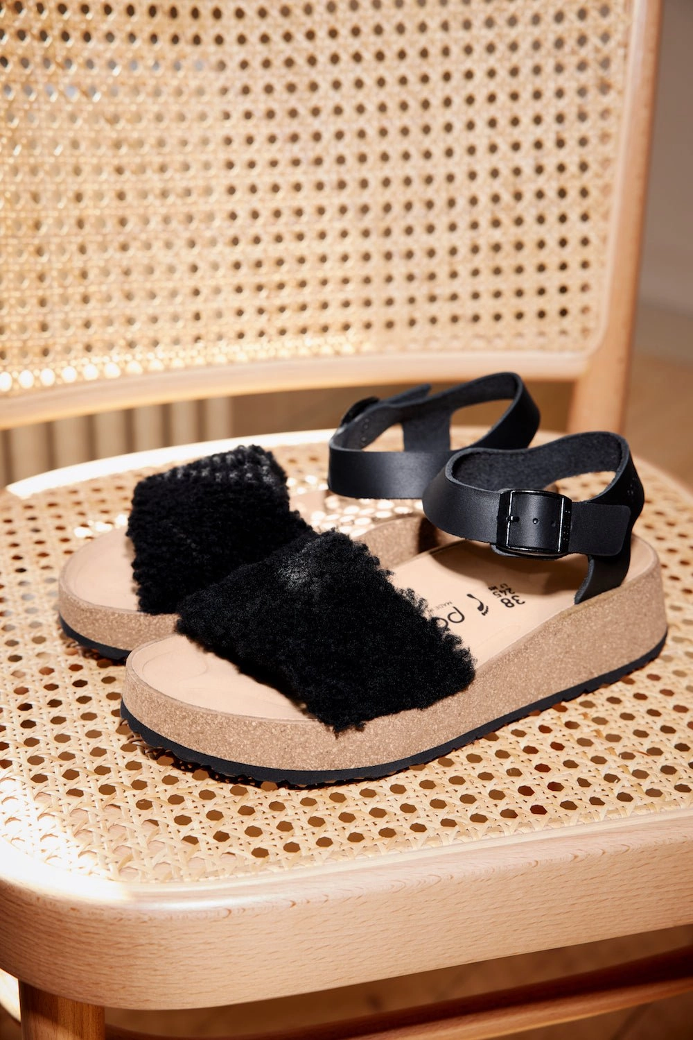 Urban Cool Glenda | Leather/Shearling | Teddy Black