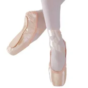Ergonomic Travel Enthusiasts Glisse -- Pointe Shoe -- European Pink Satin