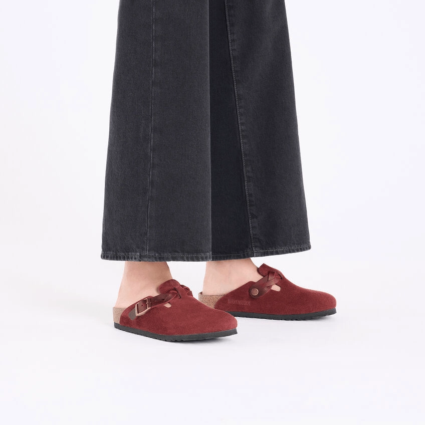 Soft Tone Boston Braid | Suede | Zinfandel