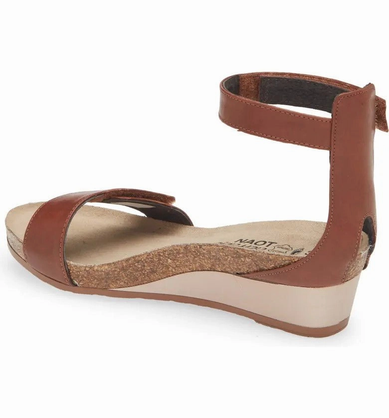 Outdoor Ready Shoes Metal Shine Mermaid | Leather | Soft Chestnut