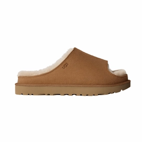 Greenport Slide | Women | Sheepskin | Chestnut Old School