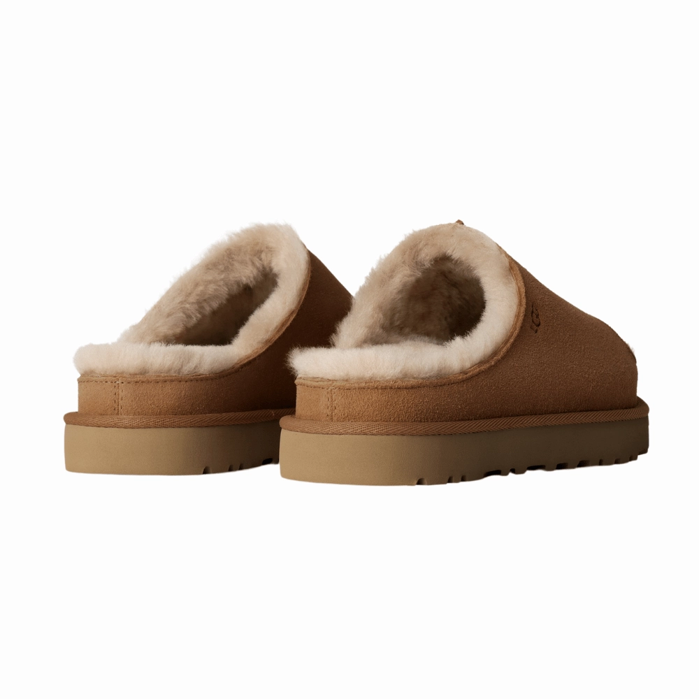 Greenport Slide | Women | Sheepskin | Chestnut Angel Glow