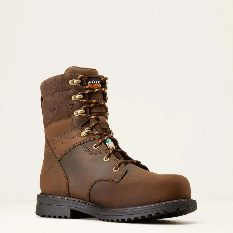 Parent Flexible Sole Ariat Men's RigTEK 8" CSA Waterproof Puncture Resistant Composite Toe Work Boot 10035989
