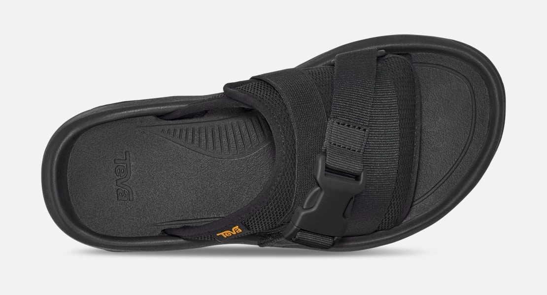 1136210 Teva Women's Hurricane Verge Slide BLK Soft Edge