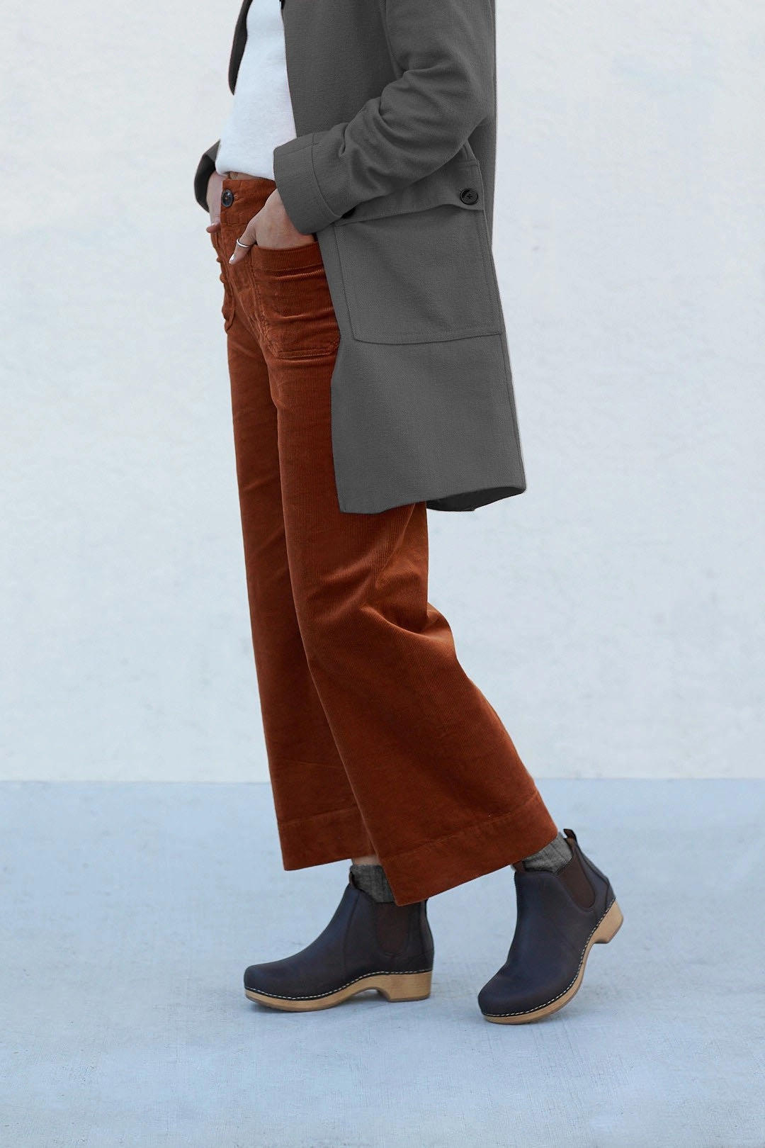 Soft Land Becka | Oiled Pull Up | Black