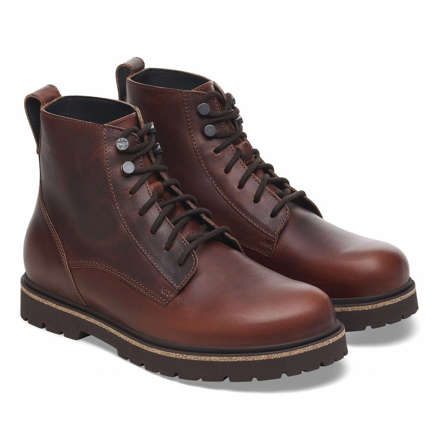 Travel Comfort Highwood Lace Mid | Men | Leather | Chocolate
