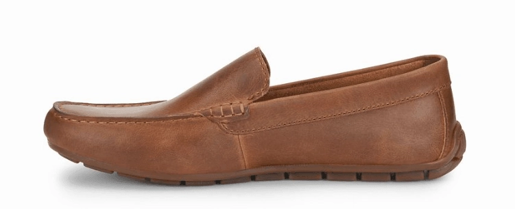 World Walk Born Men's Allan Brown Leather Slip On Loafers H38237-TN