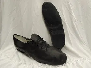 Henri -- Men's Full Sole Jazz Oxford -- Black Comfy Walk