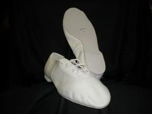 Henri -- Men's Full Sole Jazz Oxford -- White Comfortable Feel Leather Fit