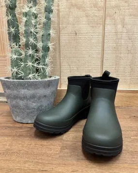 Ariat Women's Dark Olive Green Kelmarsh Shortie Rubber Boots 10047066 Protective Industrial Shoes