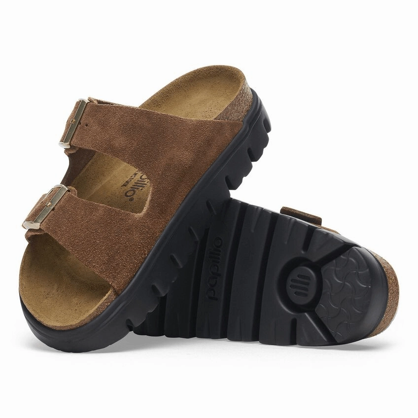 Arizona Chunky | Suede | Dark Tea/Black Stay Casual Quick Slide