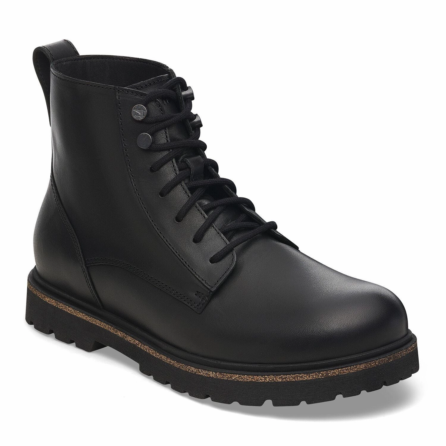 Highwood Lace Mid | Men | Leather | Black Classic Charm