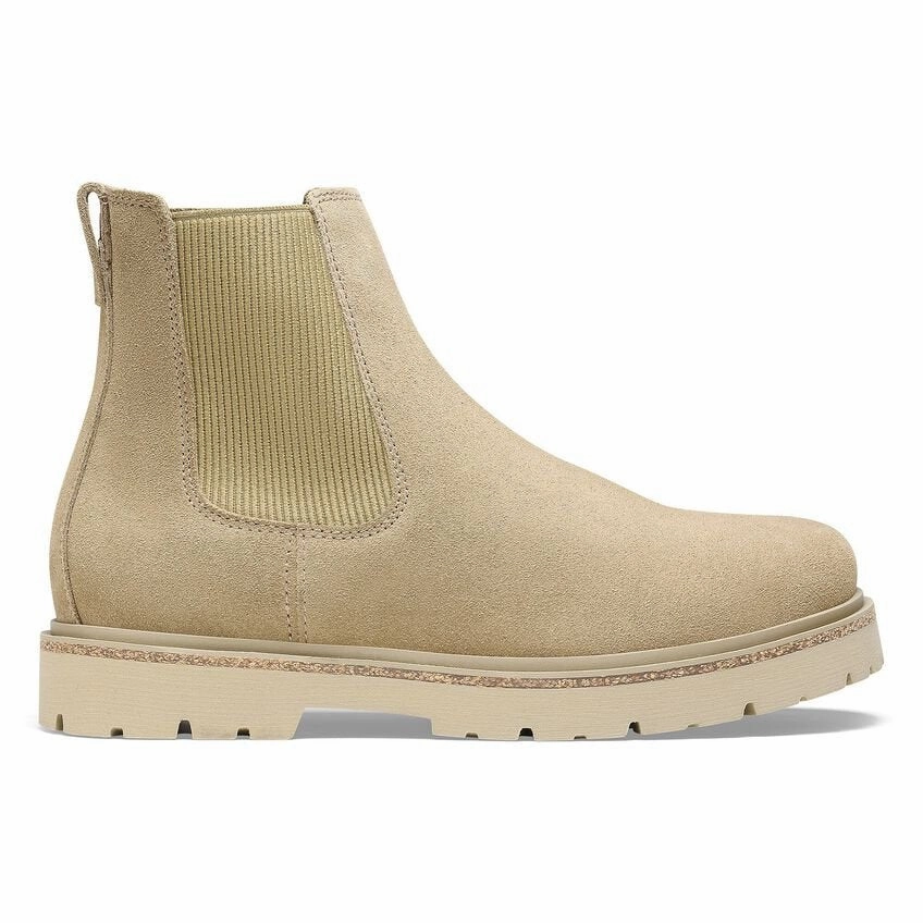 Anti Bacterial Highwood Slip On | Women | Suede | Taupe
