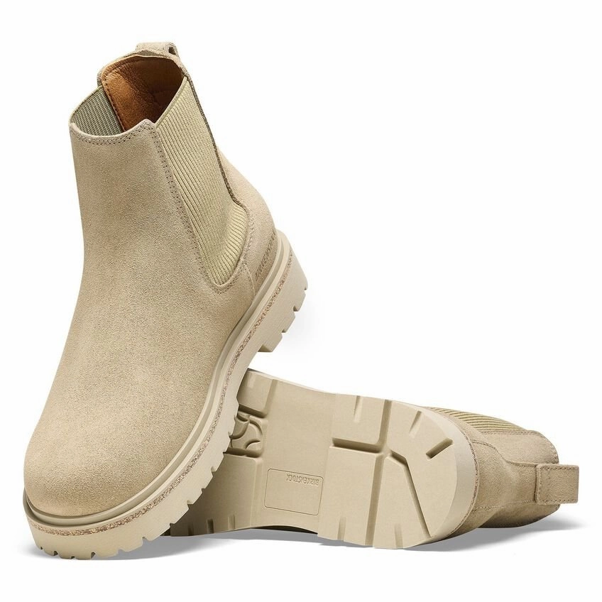 Highwood Slip On | Women | Suede | Taupe Action Ready