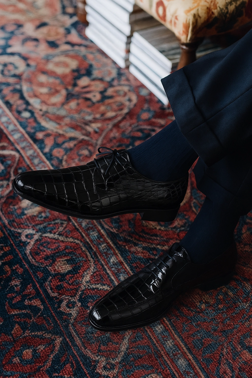 Lago - Black Breathable Upper