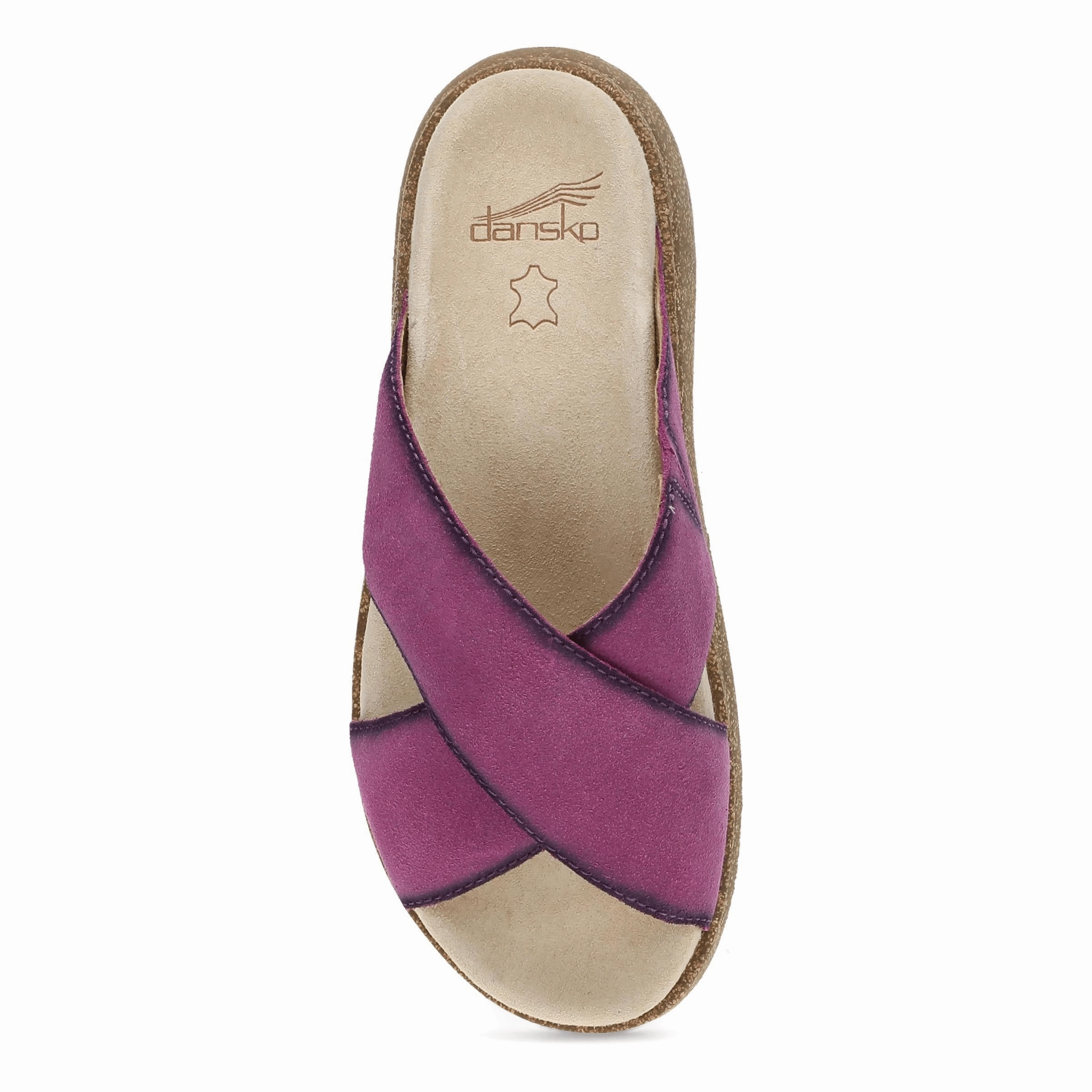 Rich Jewel Stable base Bridget | Burnished Suede | Plum