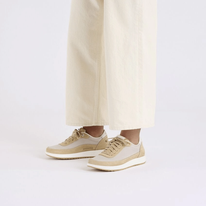 Honnef City | Suede/Textile | New Beige Desert Path
